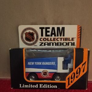 New York Rangers Zamboni Collectible
